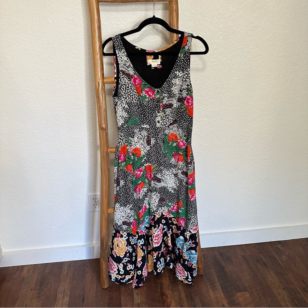 Maeve Floral Midi Dress